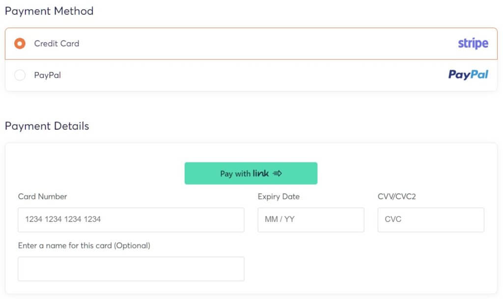 Chemicloud Payment Options