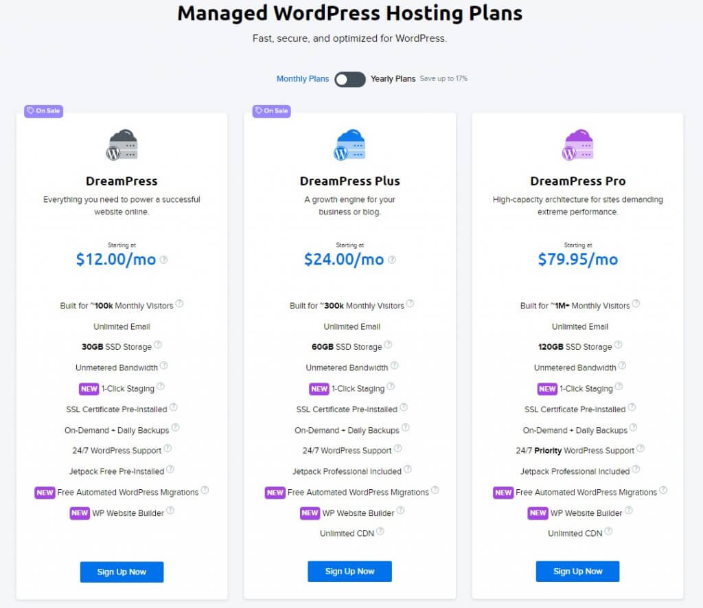 dreamhost-managed-wordpress-plans