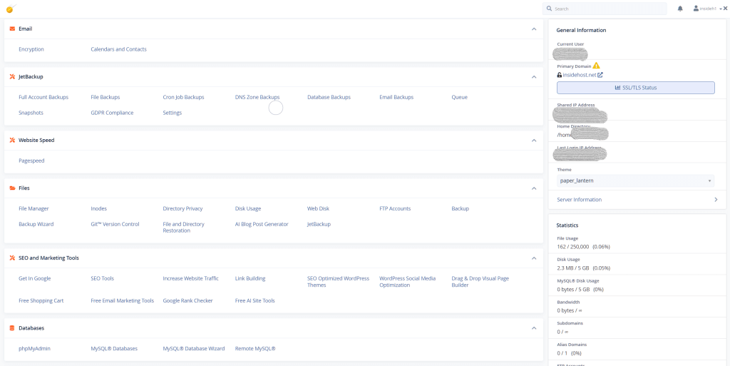 Fastcomet Cpanel