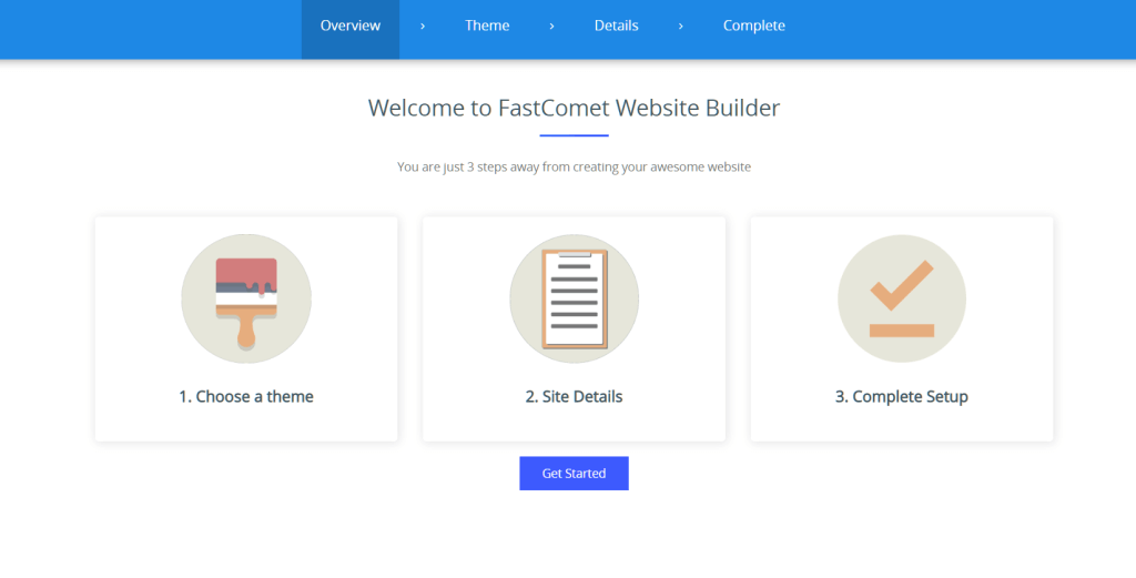 Fastcomet Site Builder