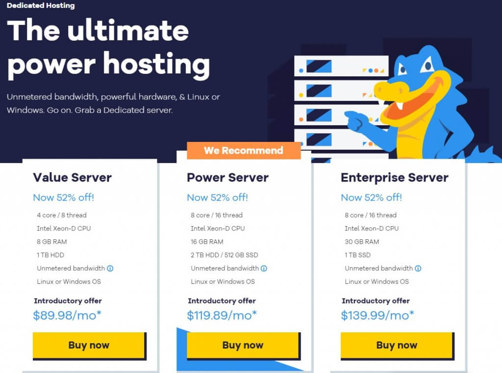 Hostgator Dedicated Server Hosting