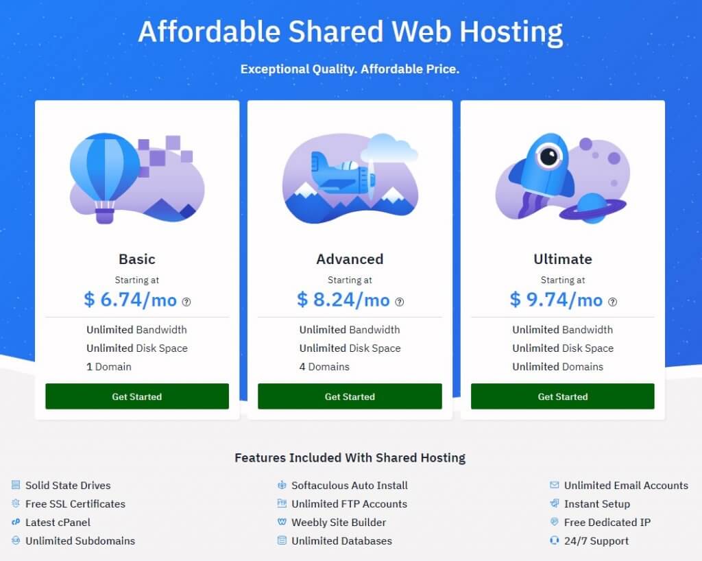 hostwinds-web-hosting-plans