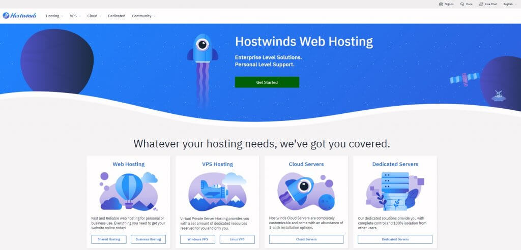 hostwinds-website