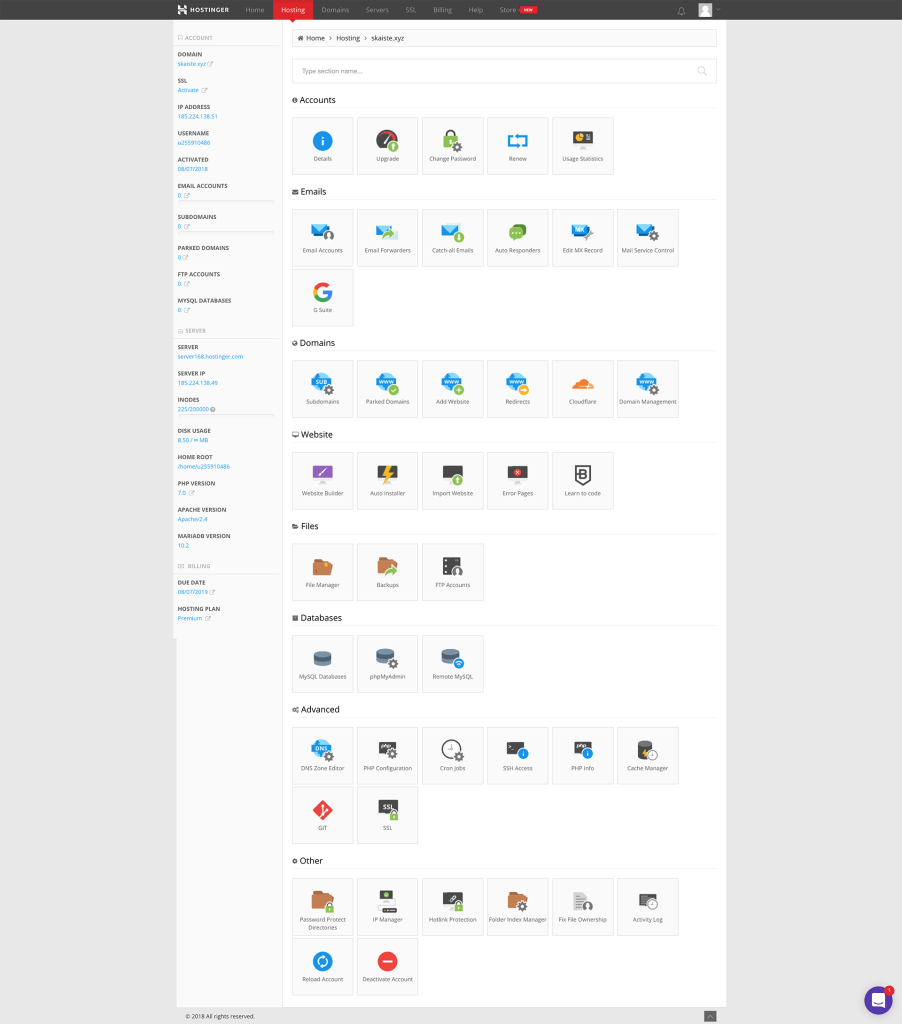 hPanel View