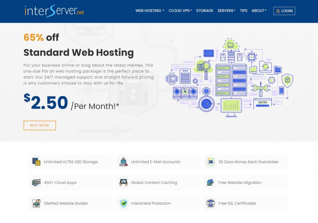 Interserver Website