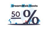 50% off on shared hosting plans